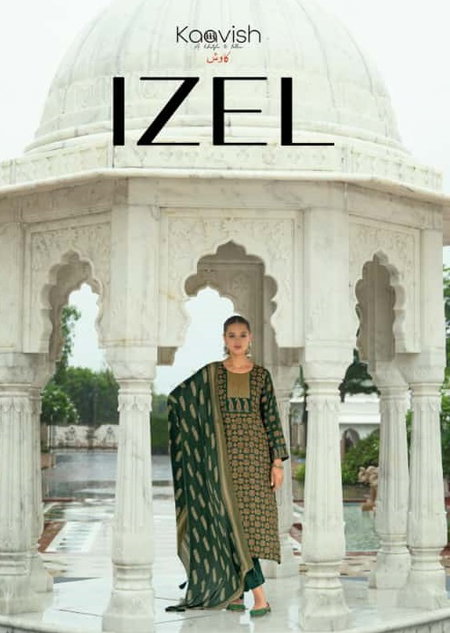Izel By Kaavish Viscose Pashmina Dress Material Suppliers In India
